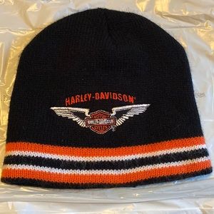 Harley Davidson beanies (2) kids. S and XS